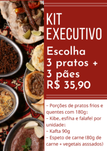 Black and Red Photo Grid Food Flyer